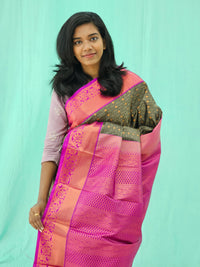 Kanchipuram Blended Trending Silk Saree 107