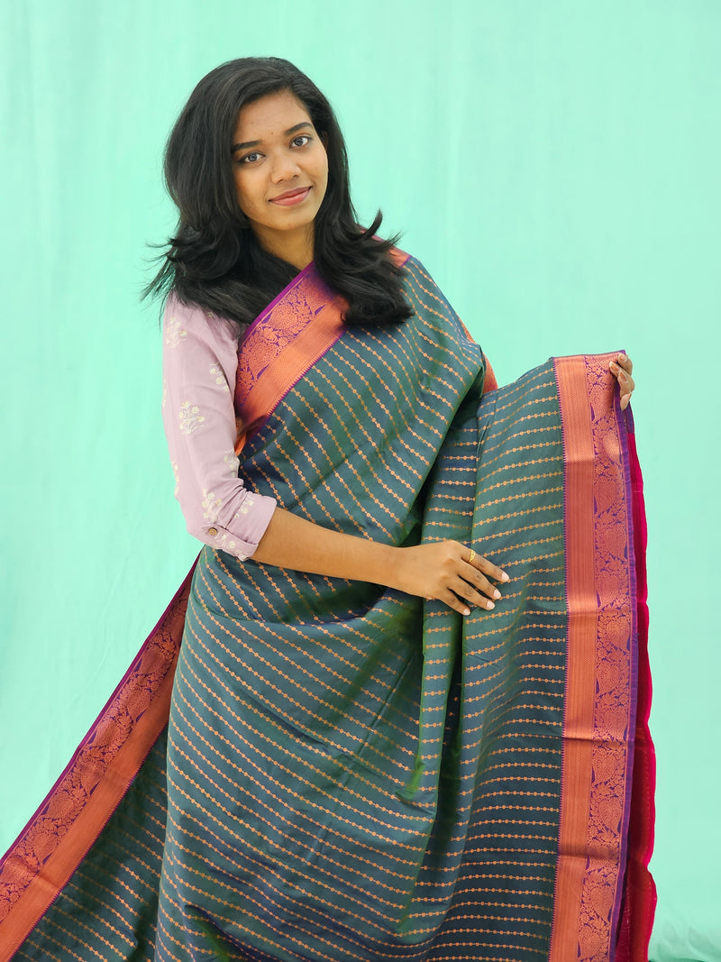 Kanchipuram Blended Trending Silk Saree 108