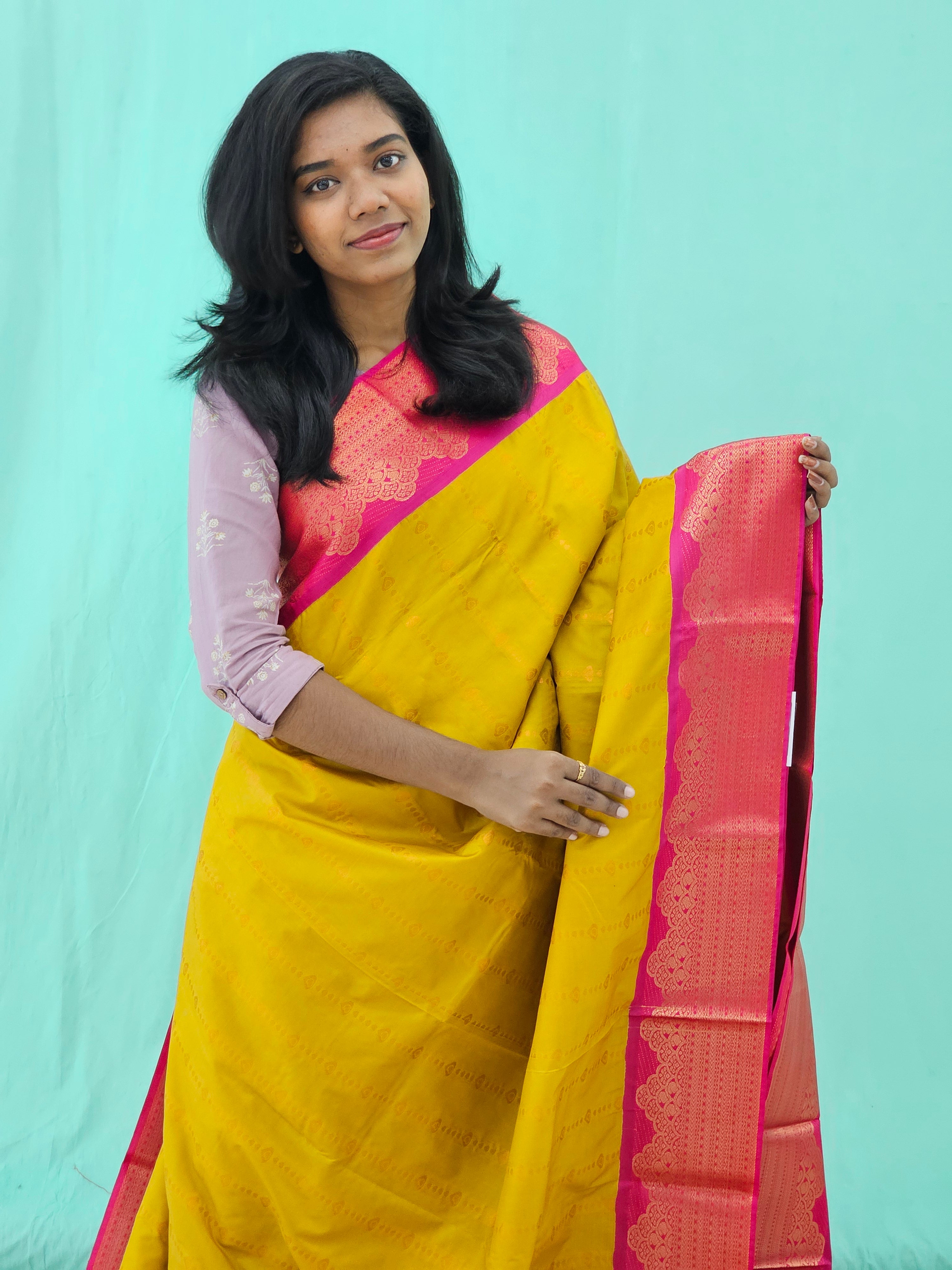 Kanchipuram Blended Trending Silk Saree 109
