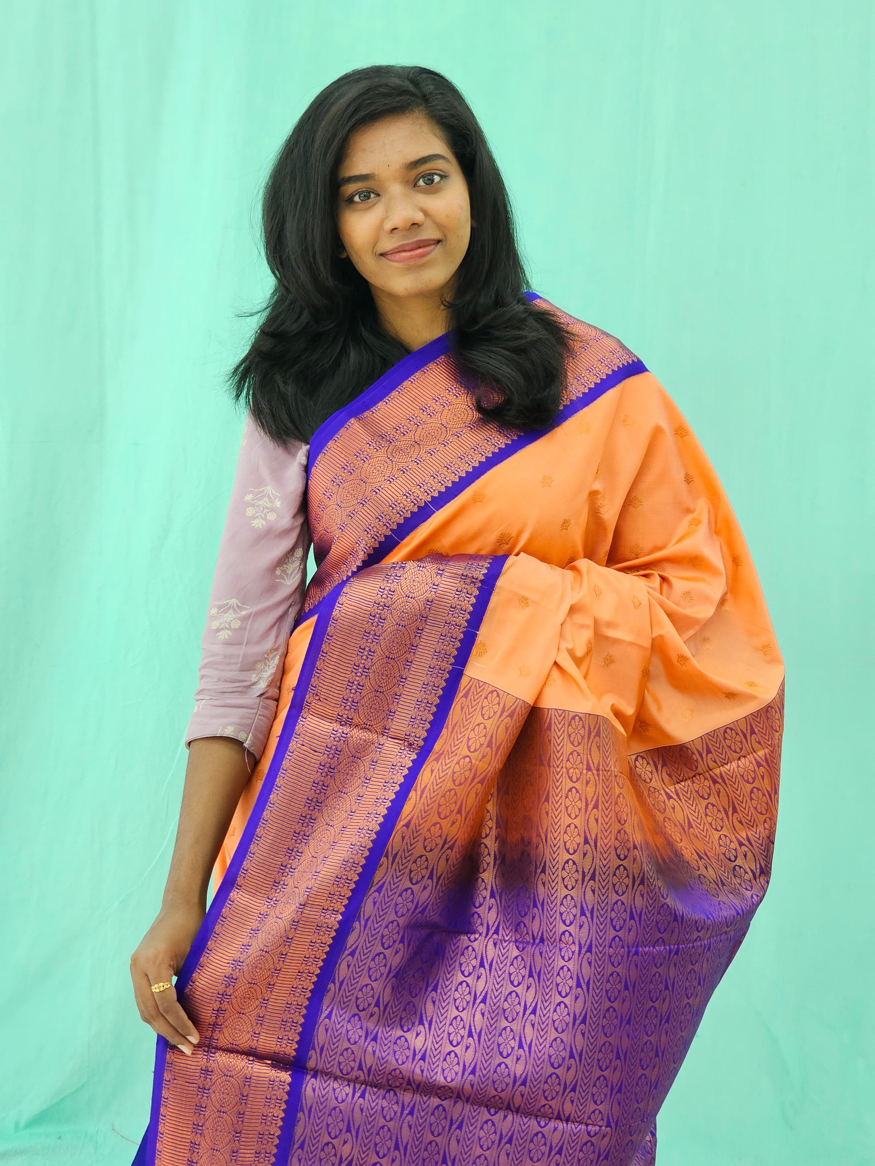 Kanchipuram Blended Trending Silk Saree 112