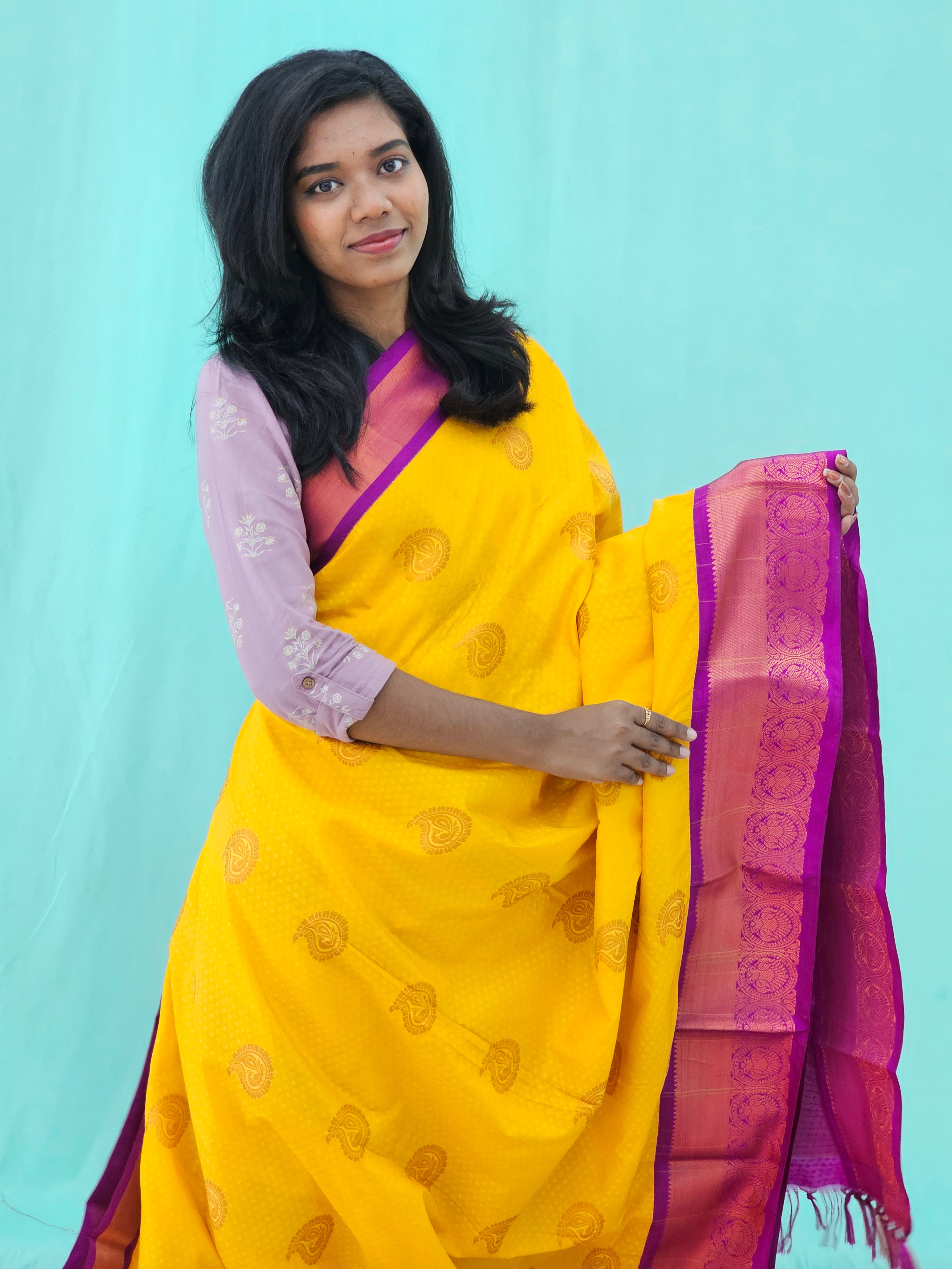Kanchipuram Blended Trending Silk Saree 113