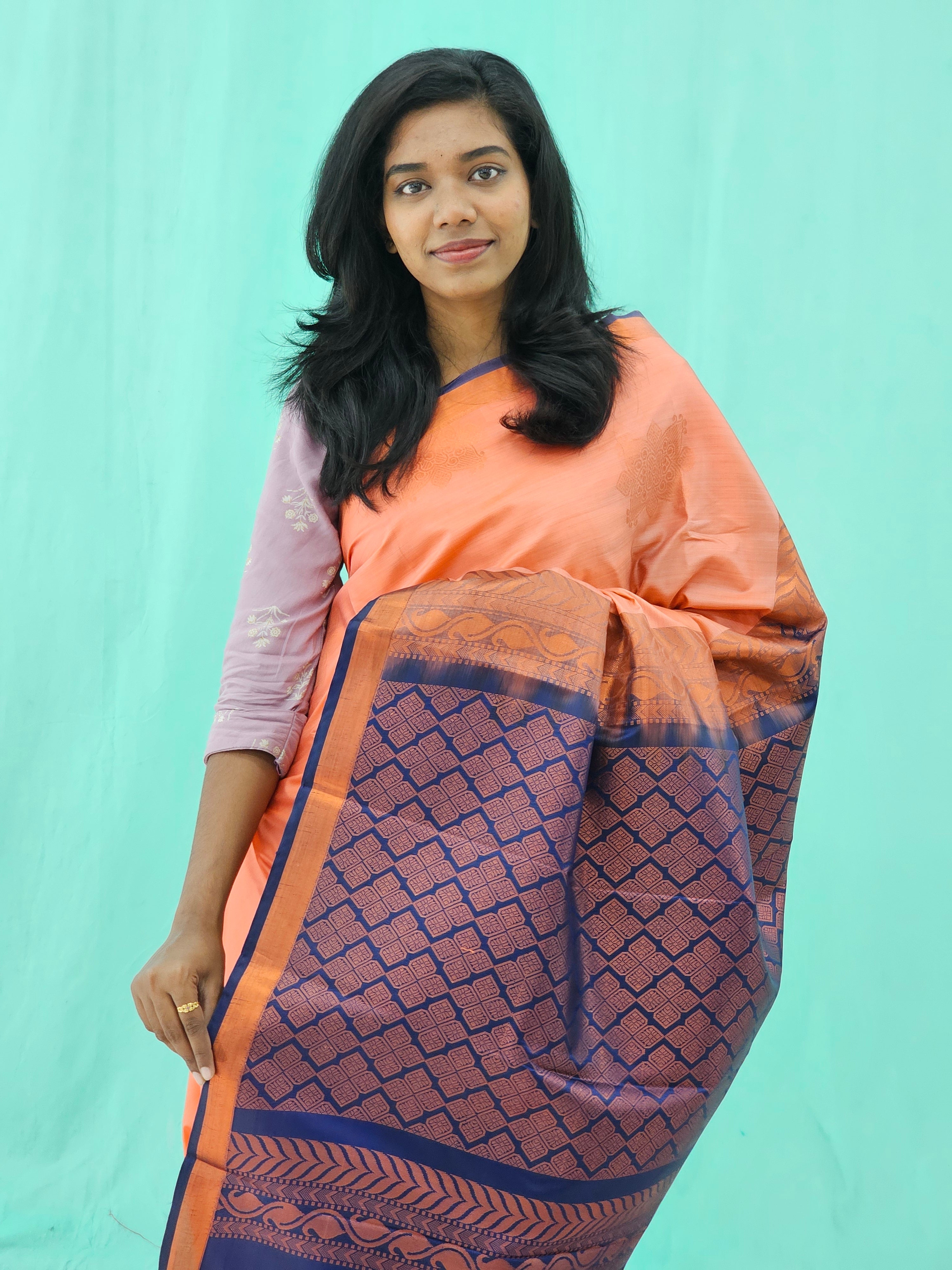 Kanchipuram Blended Trending Silk Saree 114