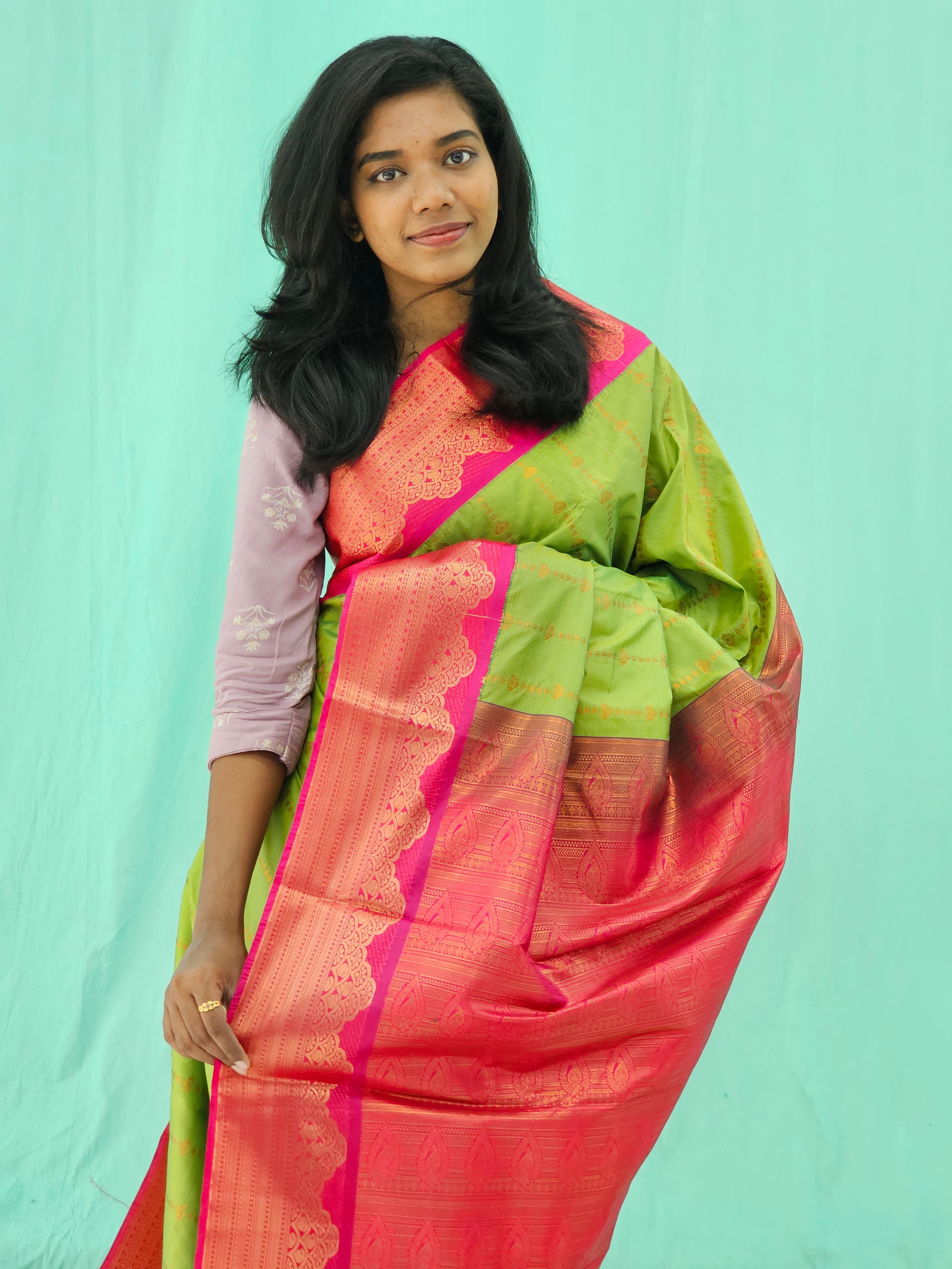 Kanchipuram Blended Trending Silk Saree 116