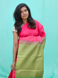 Kanchipuram Pure Half and Half Silk Saree 001