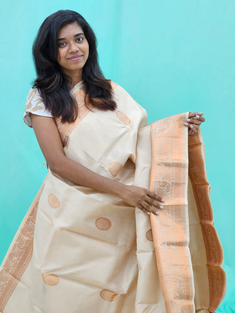 Kanchipuram Pure Fancy Silk Saree 001