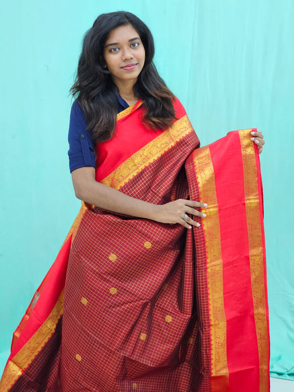 Kanchipuram Pure High Bridal Silk Saree 013