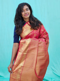 Kanchipuram Pure High Bridal Silk Saree 015