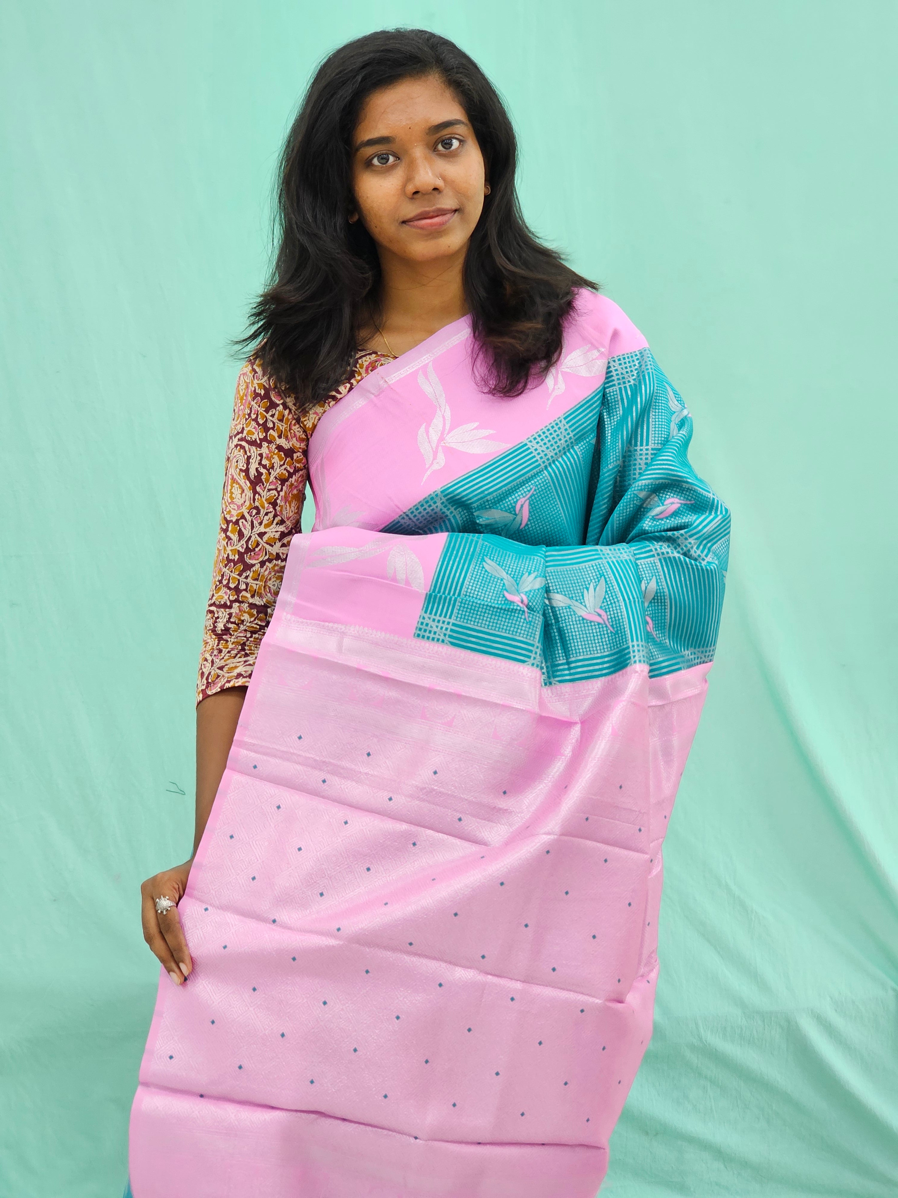 Kanchipuram Blended Gifted Silk Saree 007