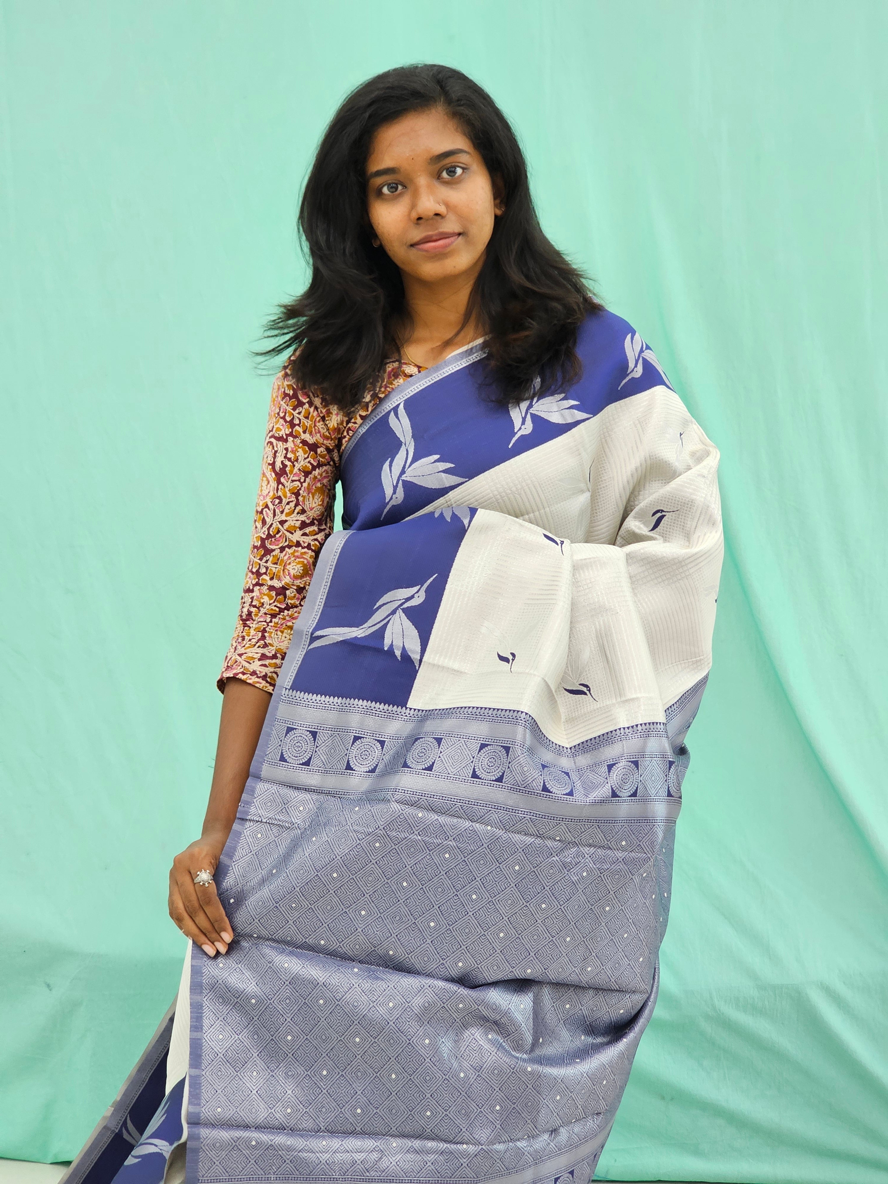 Kanchipuram Blended Gifted Silk Saree 008