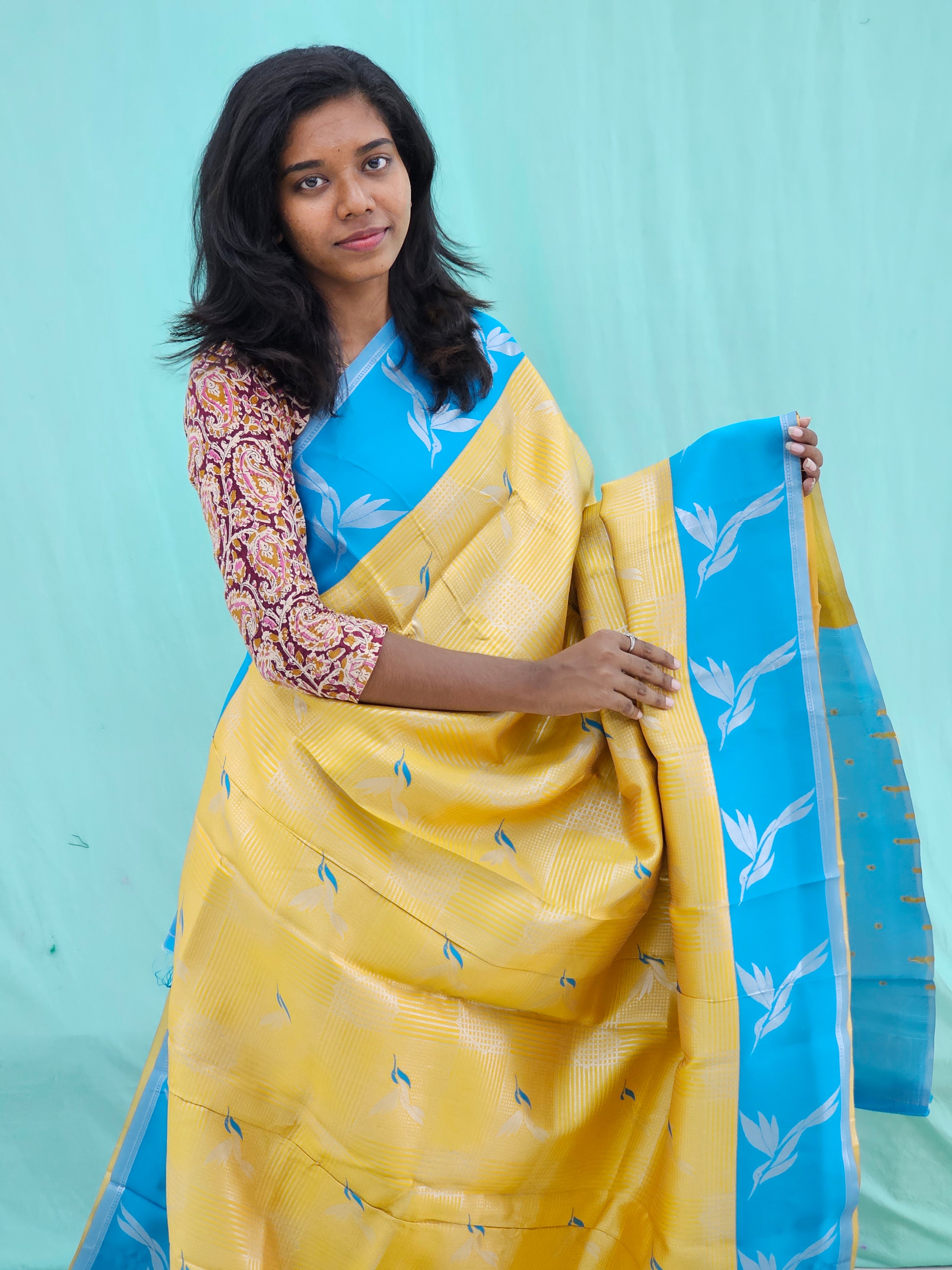 Kanchipuram Blended Gifted Silk Saree 009