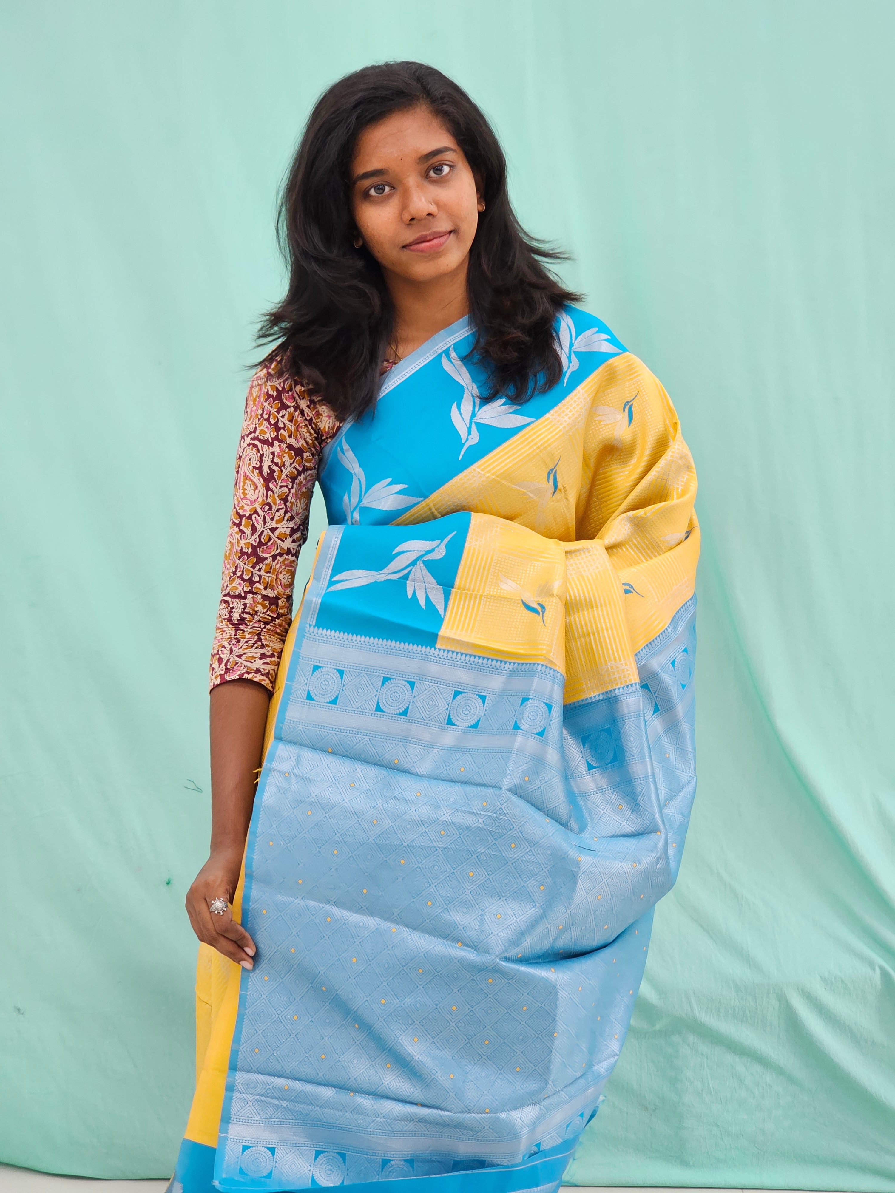 Kanchipuram Blended Gifted Silk Saree 009