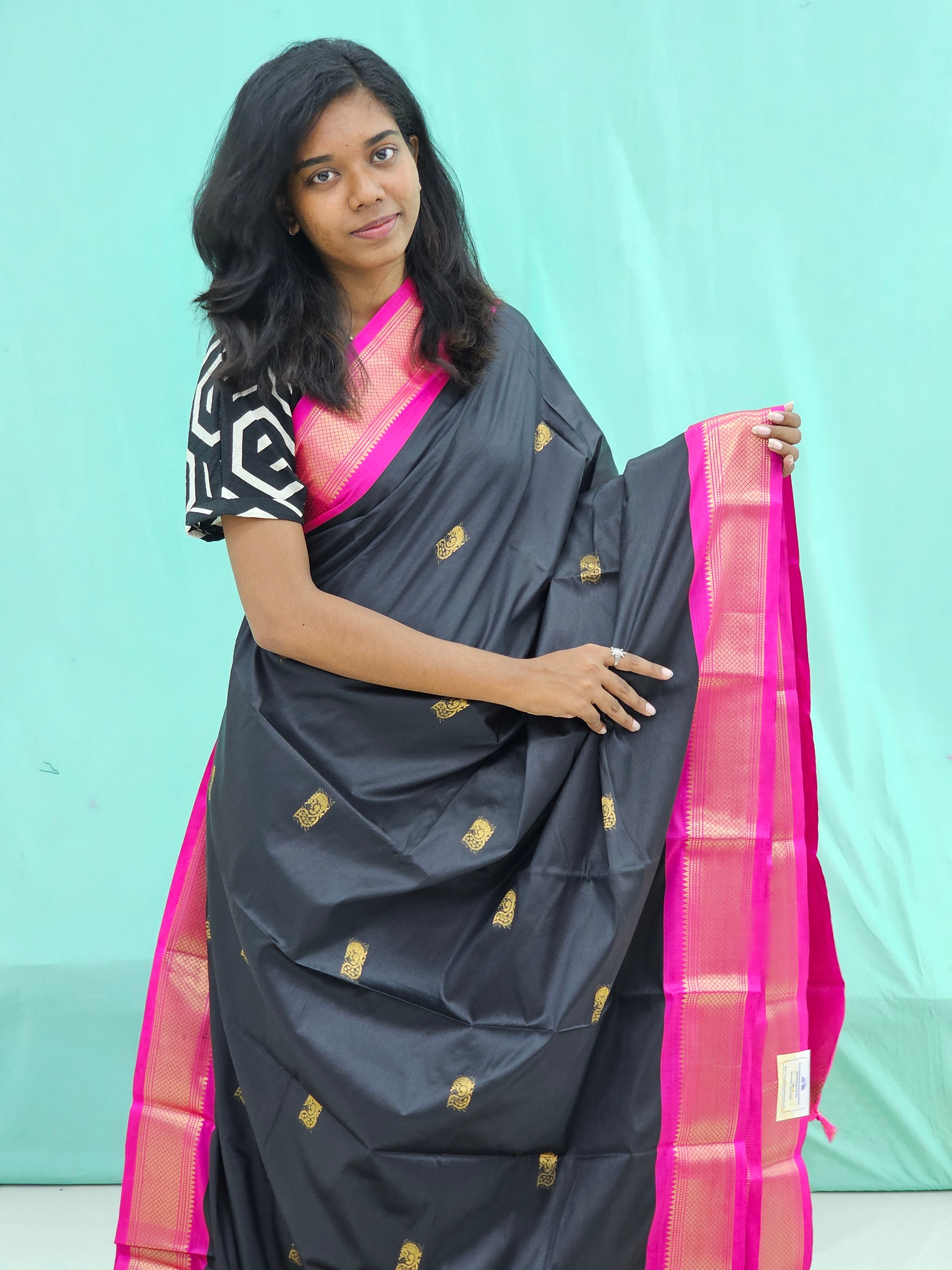 Kanchipuram Blended Soft Fancy Silk Saree 001