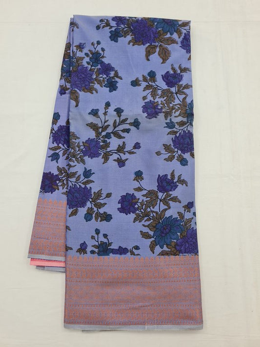 Kanchipuram Blended Soft Silk Silk Saree 085