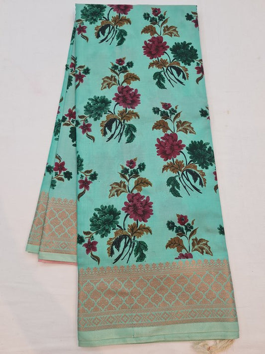 Kanchipuram Blended Soft Silk Silk Saree 091