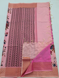 Kanchipuram Blended Soft Silk Silk Saree 096