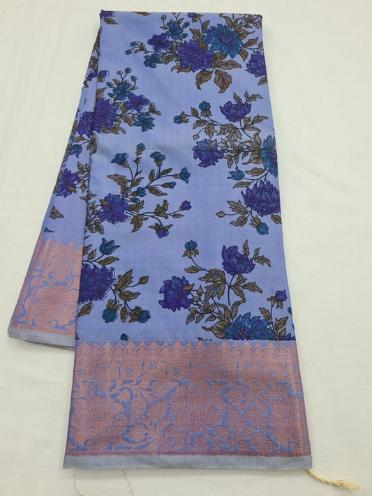 Kanchipuram Blended Soft Silk Silk Saree 097