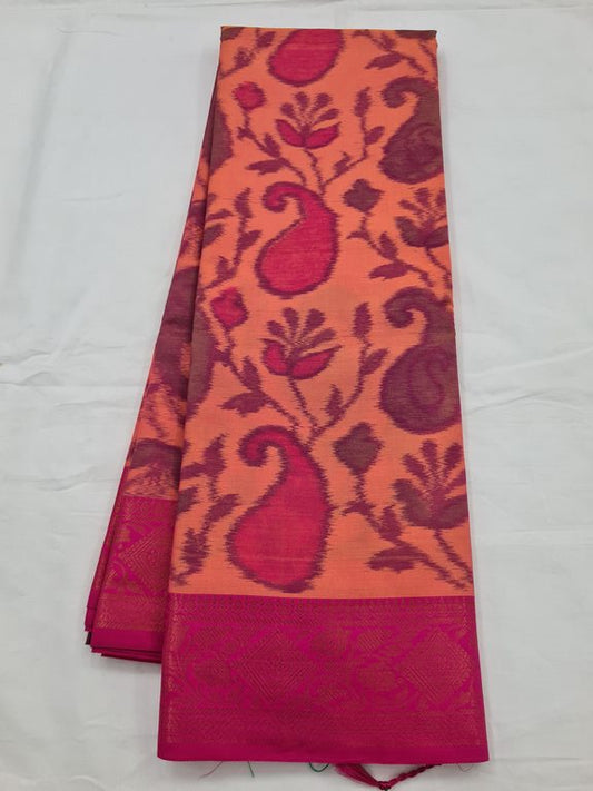 Kanchipuram Blended Pochampally Soft Silk Saree 147