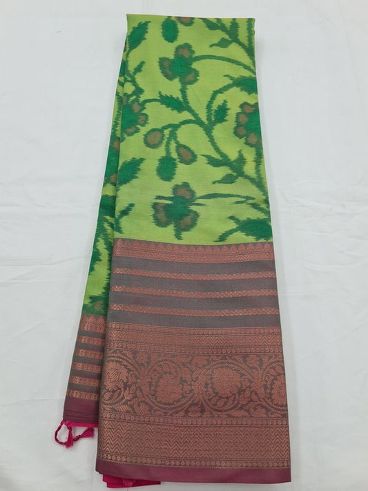 Kanchipuram Blended Pochampally Soft Silk Saree 166