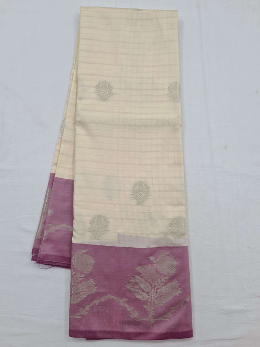 Kanchipuram Blended Soft Silk Silk Saree 010