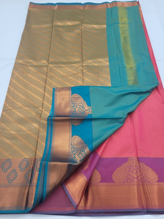 Kanchipuram Blended Fancy Saree 240