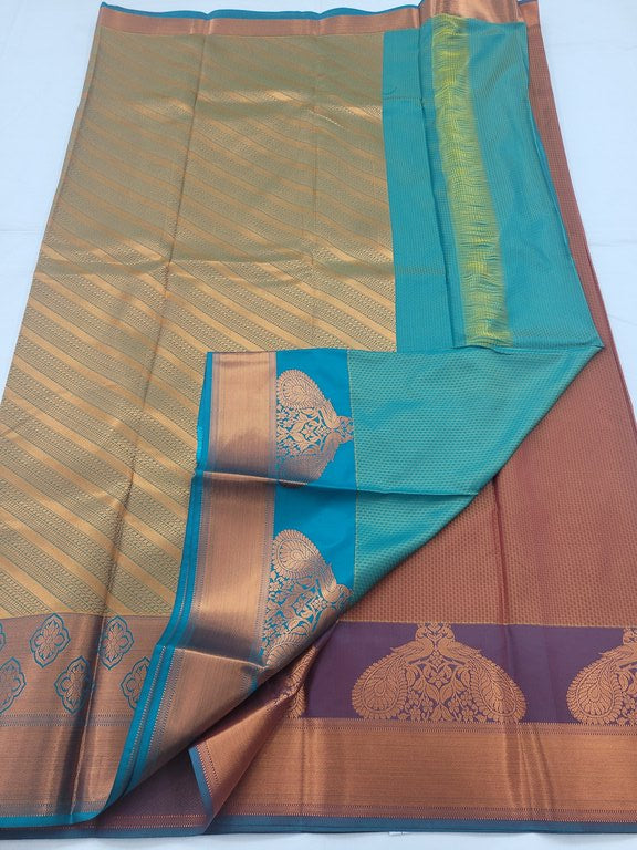 Kanchipuram Blended Fancy Saree 253