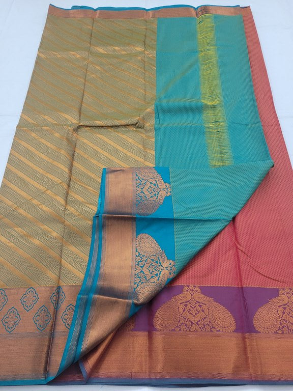 Kanchipuram Blended Fancy Saree 256