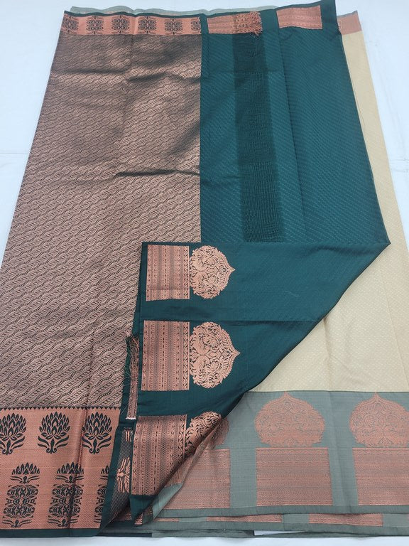 Kanchipuram Blended Fancy Saree 261