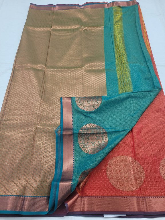 Kanchipuram Blended Fancy Saree 265