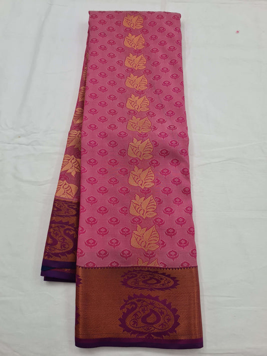 Kanchipuram Blended Soft Silk Silk Saree 019
