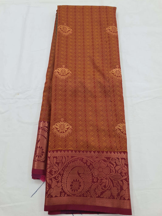 Kanchipuram Blended Soft Silk Silk Saree 022