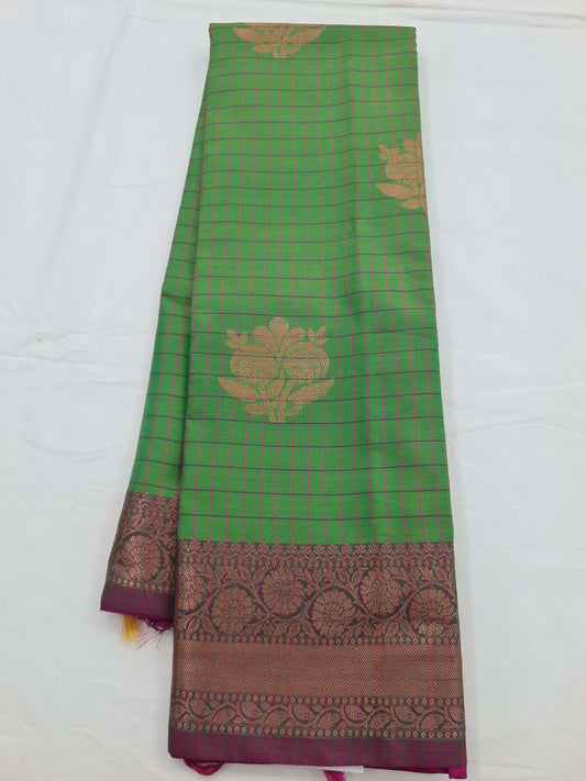 Kanchipuram Blended Soft Silk Silk Saree 023