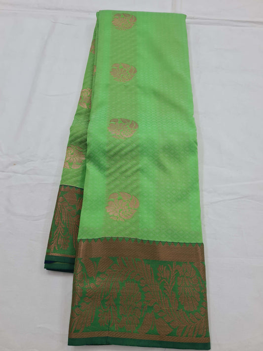 Kanchipuram Blended Soft Silk Silk Saree 027