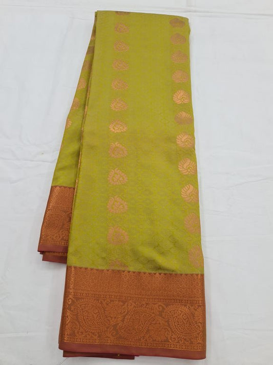 Kanchipuram Blended Soft Silk Silk Saree 036