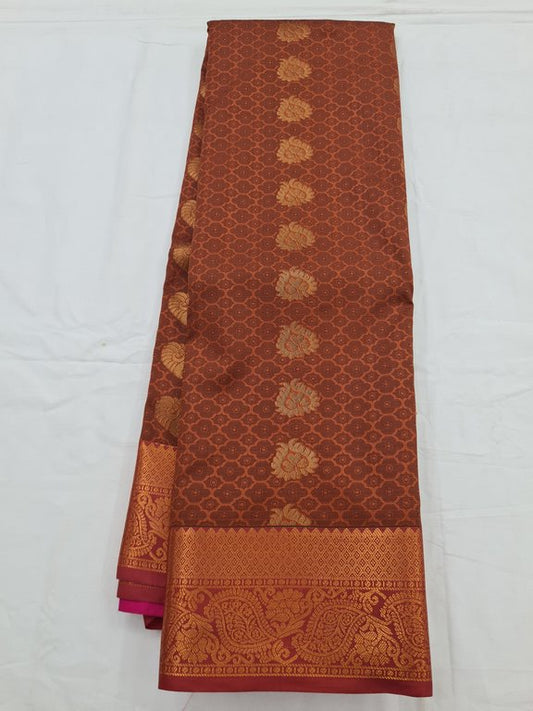 Kanchipuram Blended Soft Silk Silk Saree 037