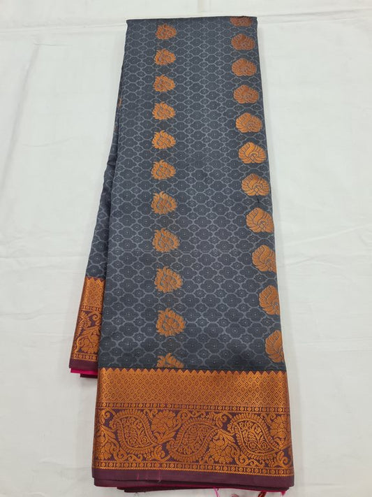 Kanchipuram Blended Soft Silk Silk Saree 039