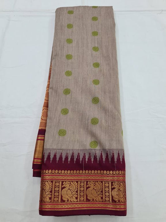 Kanchipuram Blended Soft Silk Silk Saree 062