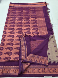 Kanchipuram Blended Soft Silk Silk Saree 064