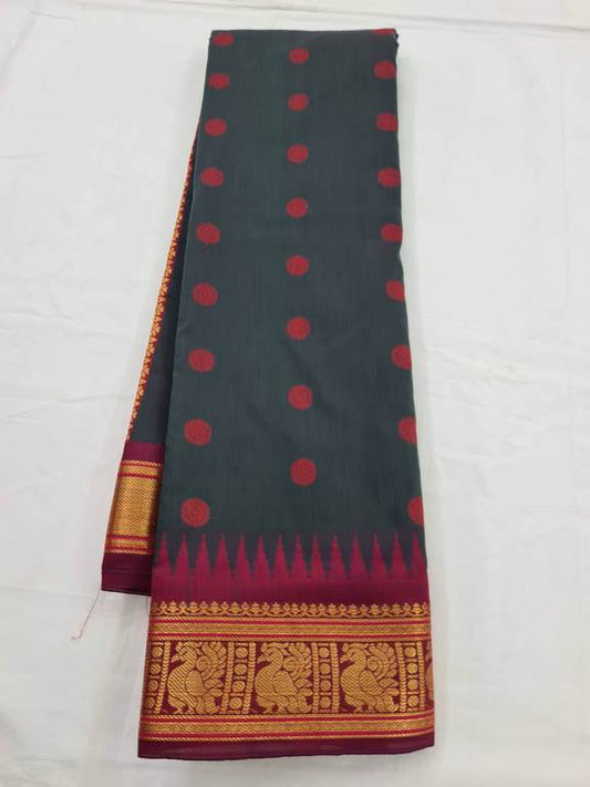 Kanchipuram Blended Soft Silk Silk Saree 066