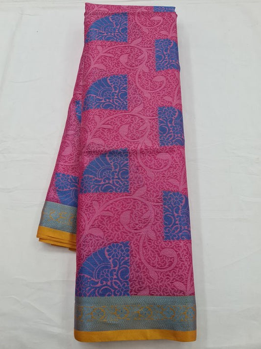 Kanchipuram Blended Soft Silk Silk Saree 074