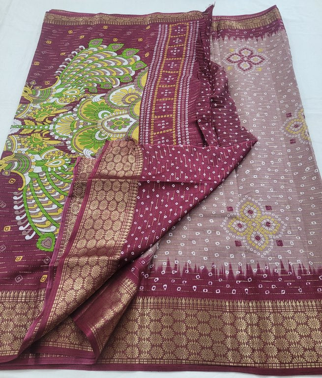 Kanchipuram Blended Cotton Saree 293