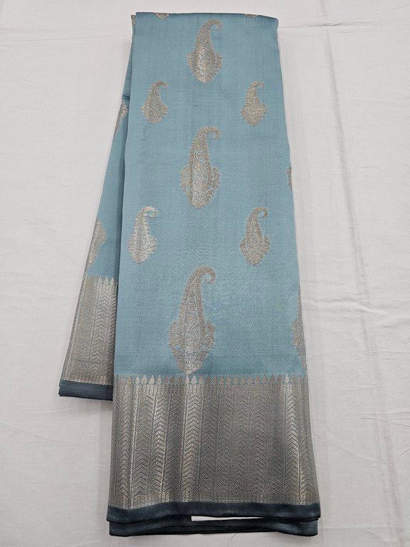 Kanchipuram Blended Trendy Fancy Silk Saree 016