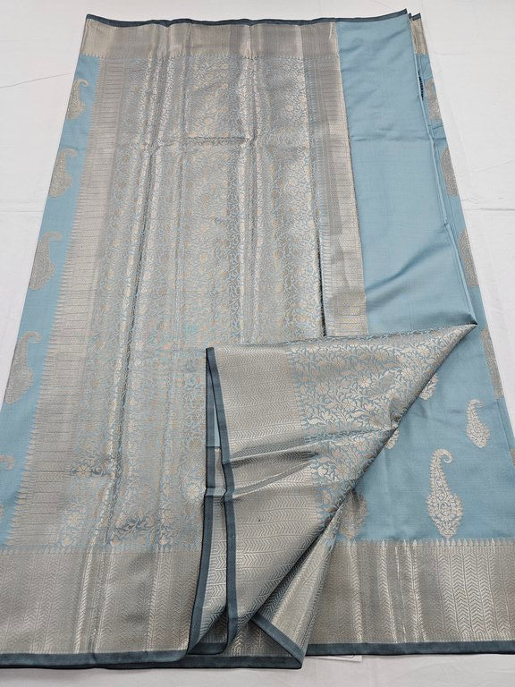 Kanchipuram Blended Trendy Fancy Silk Saree 016