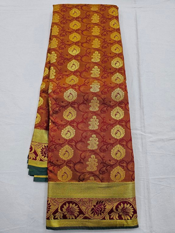 Kanchipuram Blended Trendy Fancy Silk Saree 019