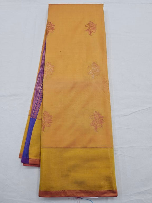 Kanchipuram Blended Trendy Fancy Silk Saree 022