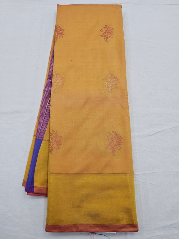 Kanchipuram Blended Trendy Fancy Silk Saree 022
