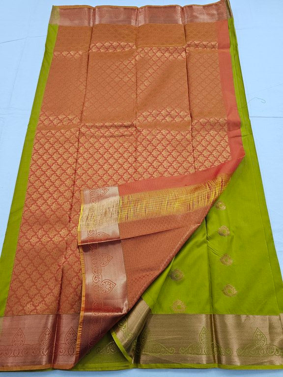 Kanchipuram Blended Trendy Fancy Silk Saree 027