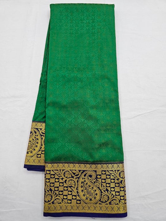 Kanchipuram Blended Trendy Fancy Silk Saree 028