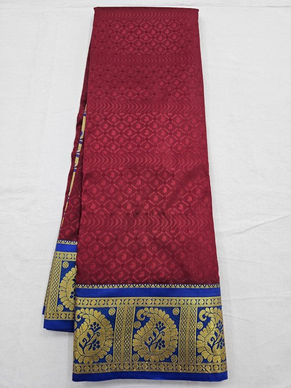 Kanchipuram Blended Trendy Fancy Silk Saree 029