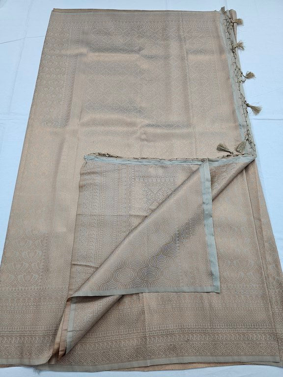 Kanchipuram Blended Trendy Fancy Silk Saree 031