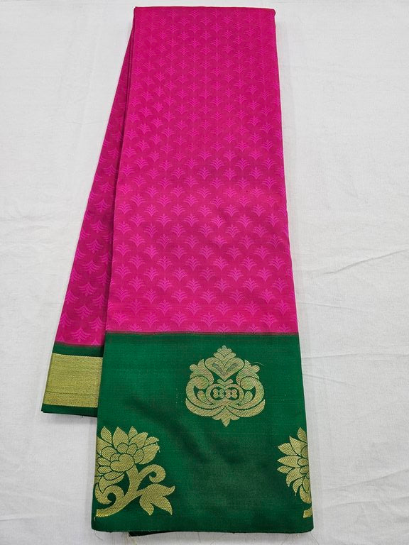 Kanchipuram Blended Trendy Fancy Silk Saree 040